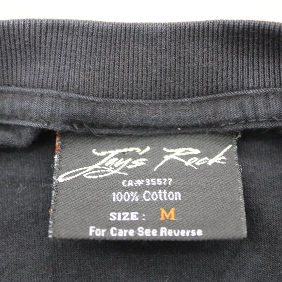 Vitnage Graphic T-shirt Bald Eagle Mortocycle Graphic Rock Chang - Men's Meidum - Picture 10 of 10